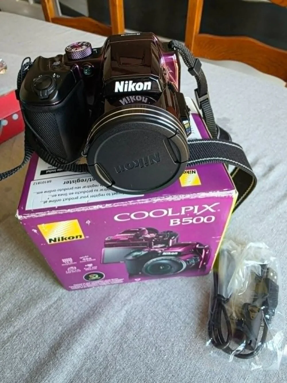 Nikon CoolPix B500 Digital Camera, 16 megapixel, 40x Zoom
